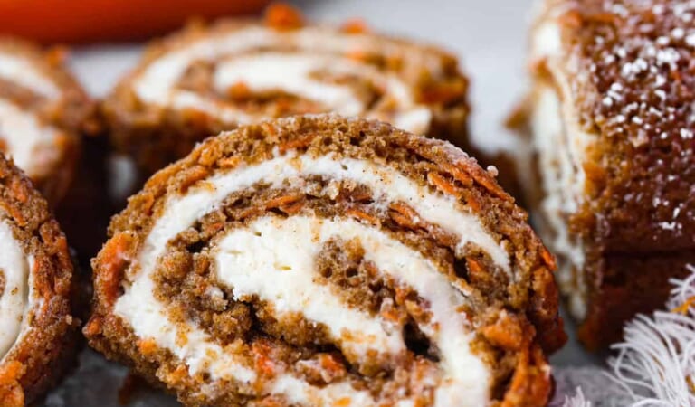 Carrot Cake Roll Recipe | The Recipe Critic