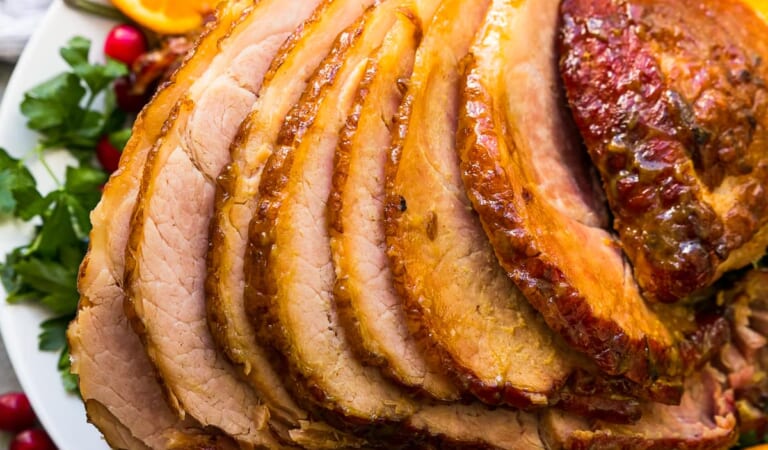 Baked Honey-Mustard Ham – Skinnytaste