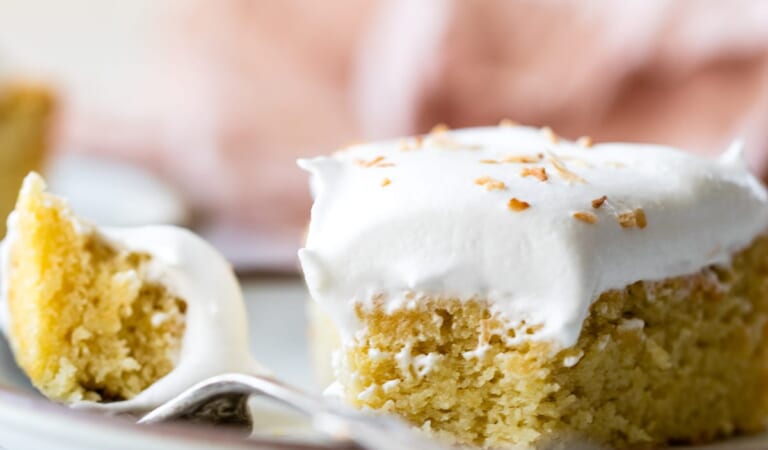 Lemon-Coconut Almond Cake – Skinnytaste